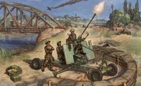 British Bofors 40mm Mk-2 AA-Gun